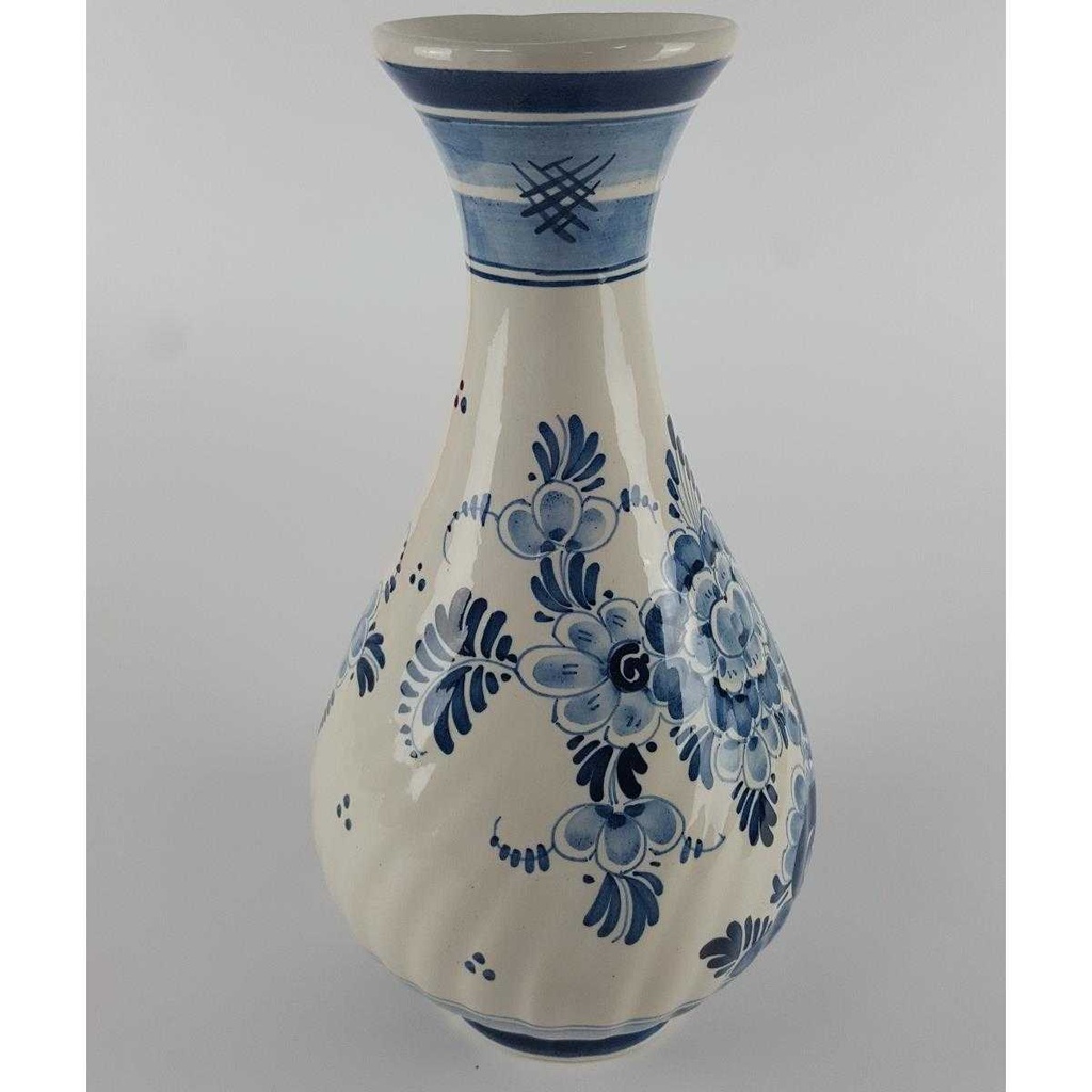 [458133273] Blumenvase Handarbeit 29,5 cm Delfts Blauw Blumen gebraucht - gut Bild 4