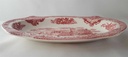[45813328] Servierplatte 20,3x13 cm Johnson Bros Old Britain Castles Rot gebraucht - sehr gut Bild 3