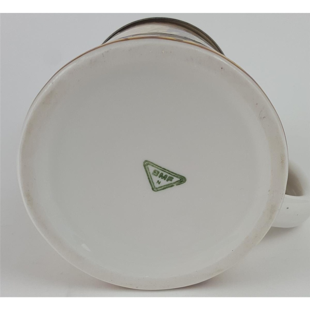[2118999] BMF Bierkrug Bierseidel mit Zinndeckel Motiv H 16,4 cm Bild 6