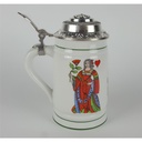 [458133288] Bierkrug Bierseidel 18 cm Wagner & Apel gebraucht - gut Bild 3