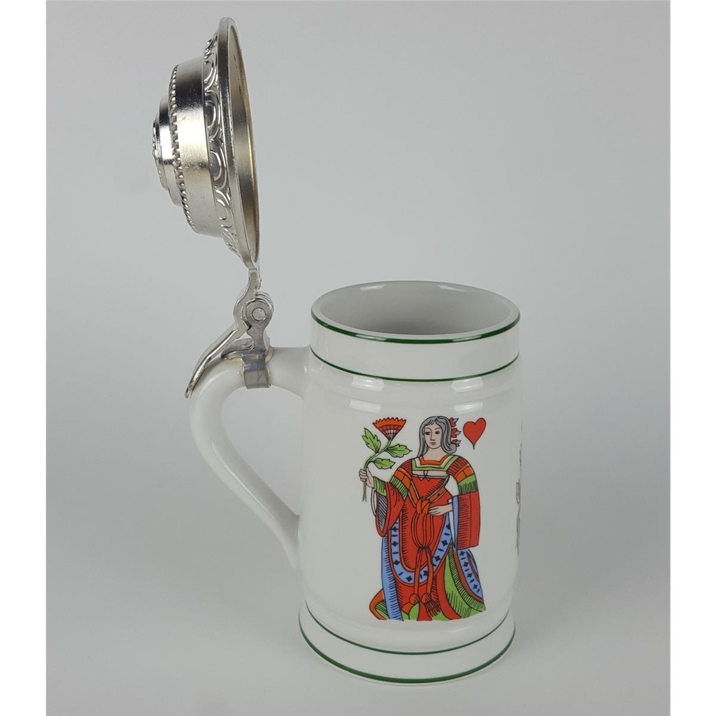 [458133288] Bierkrug Bierseidel 18 cm Wagner & Apel gebraucht - gut Bild 5