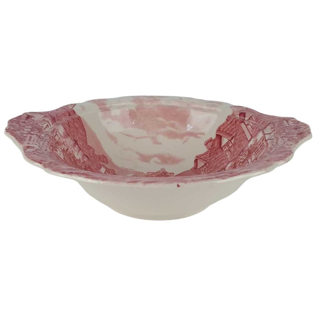 [458133292] Schüssel Servierschüssel 25 cm Johnson Bros Olde English Countryside Rot gebraucht - sehr gut Bild 2