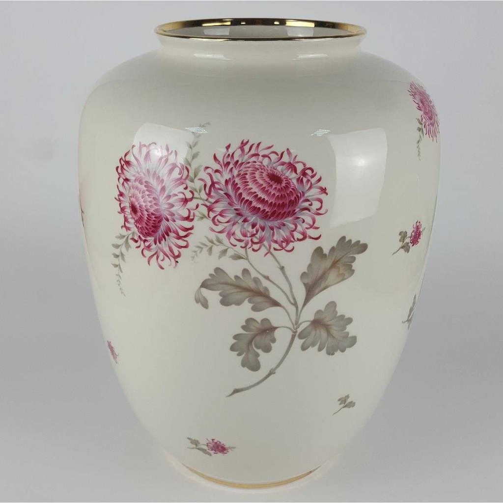 [458133293] Blumenvase Goldrand 35,8 cm Seltmann Vohenstrauß gebraucht - sehr gut Bild 3
