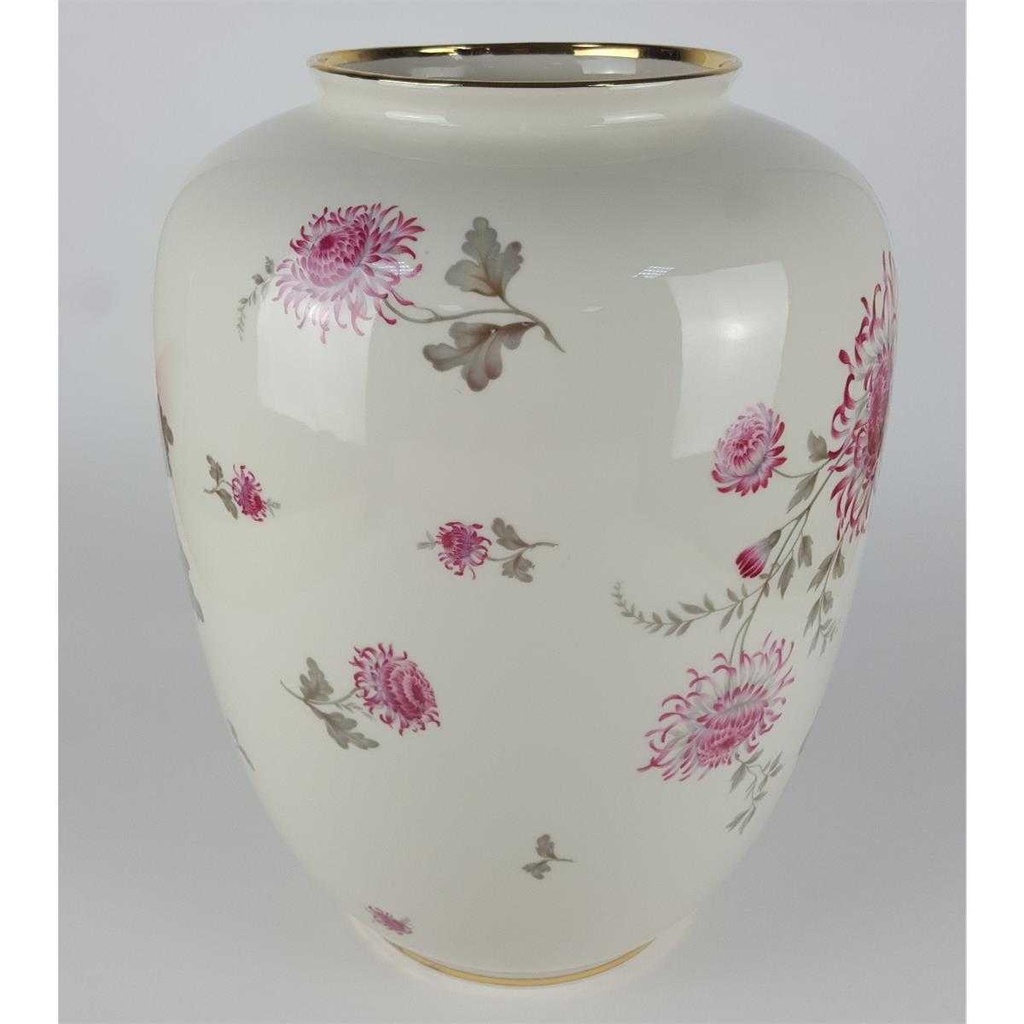 [458133293] Blumenvase Goldrand 35,8 cm Seltmann Vohenstrauß gebraucht - sehr gut Bild 4
