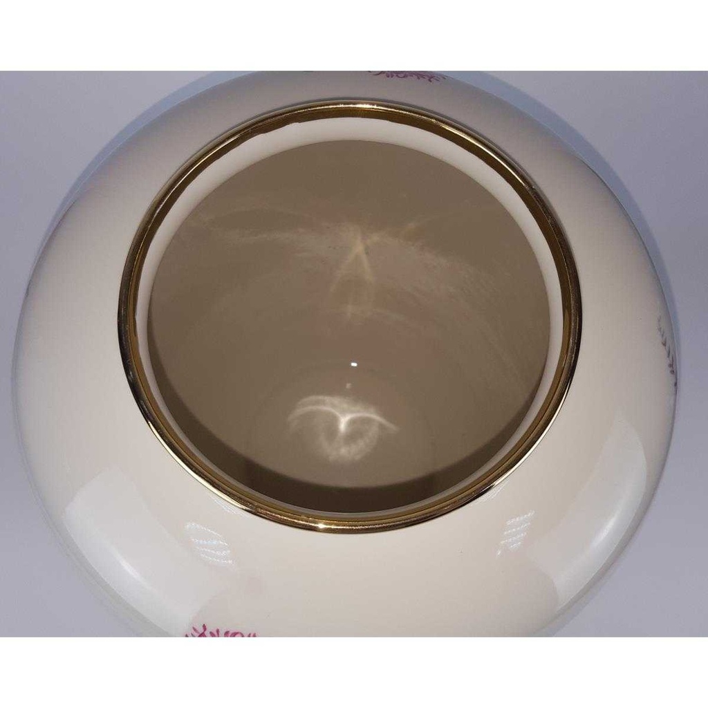 [458133293] Blumenvase Goldrand 35,8 cm Seltmann Vohenstrauß gebraucht - sehr gut Bild 5