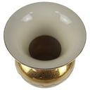 [458133333] Blumenvase Golddekor 17 cm Kaiser Porzellan Alka Kunst Elfenbein Beige gebraucht - gut Bild 2