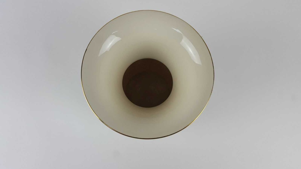 [458133333] Blumenvase Golddekor 17 cm Kaiser Porzellan Alka Kunst Elfenbein Beige gebraucht - gut Bild 3