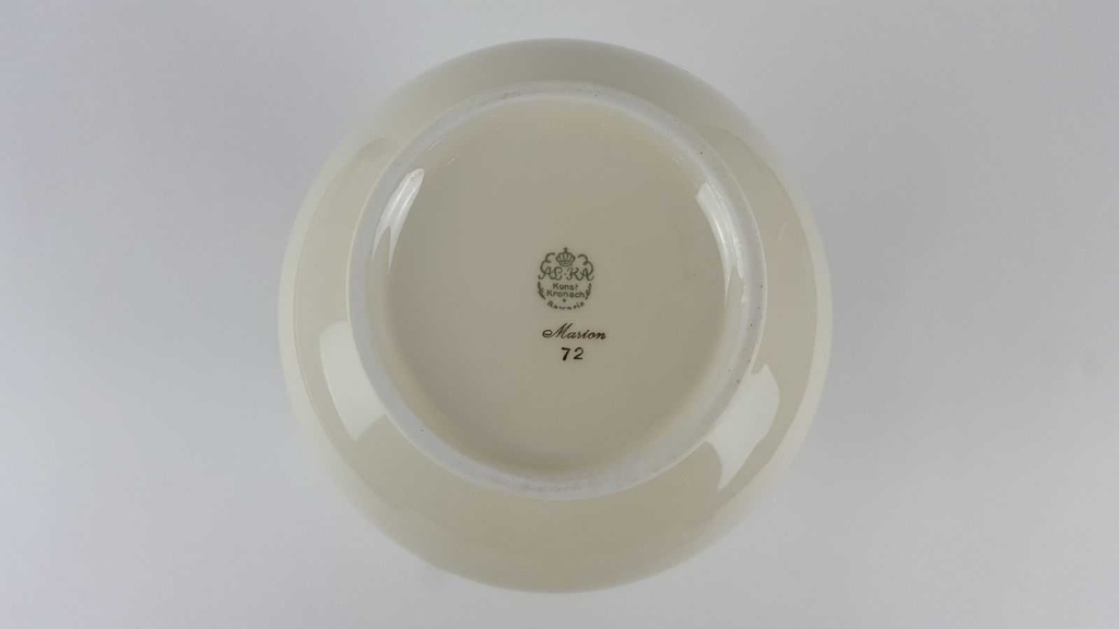 [458133333] Blumenvase Golddekor 17 cm Kaiser Porzellan Alka Kunst Elfenbein Beige gebraucht - gut Bild 4