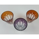 [2119001] 3er Set Trinkgläser Römergläser 2 Farben H 8,5 D 7,2 cm Bild 2