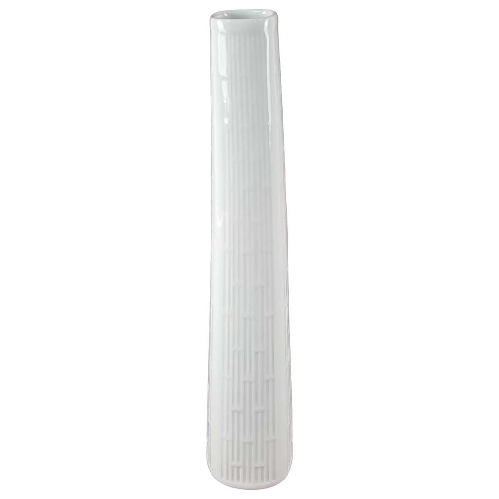 [458133339] Blumenvase 31 cm Heinrich Weiß Bavaria Selb gebraucht - gut Bild 2