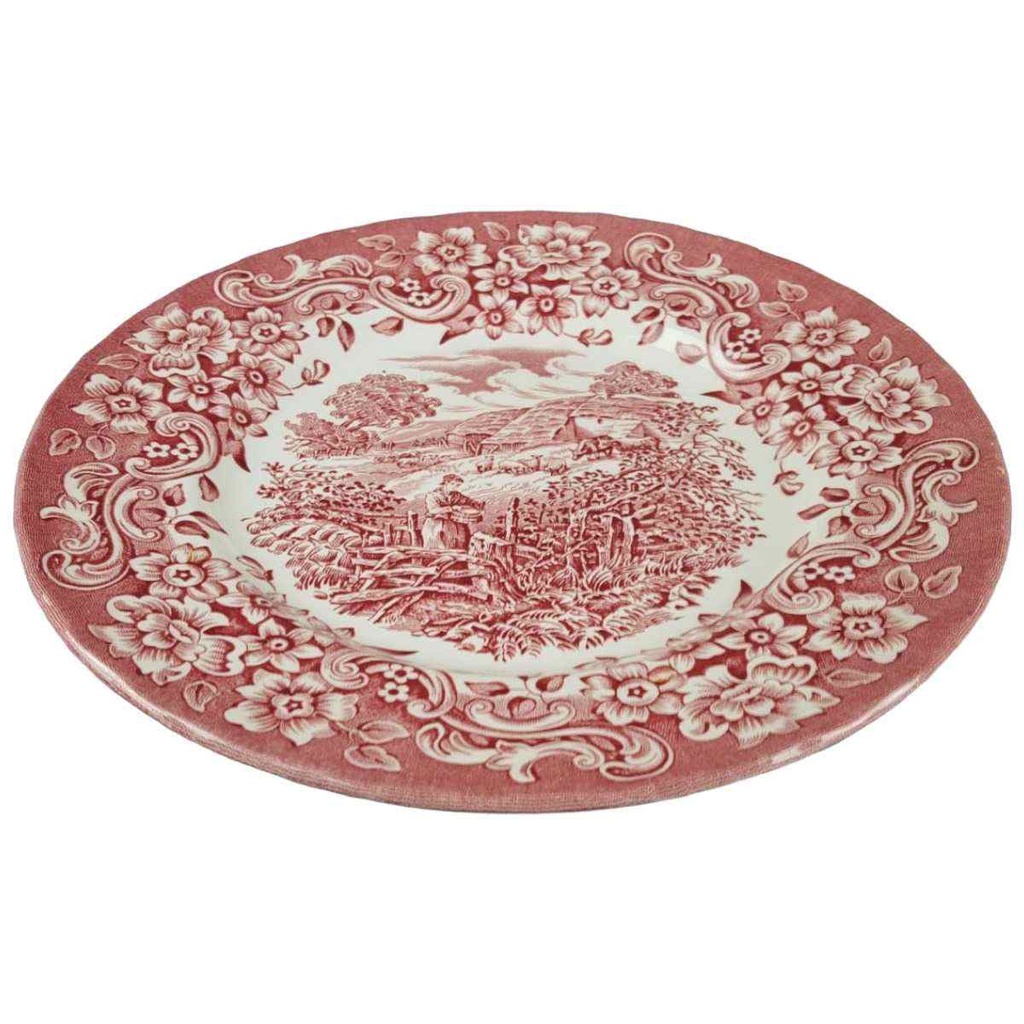 [458133424] Kuchenteller 20 cm Royal Tudor 17 th Century England Rot gebraucht - gut Bild 2