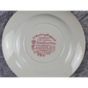 [458133424] Kuchenteller 20 cm Royal Tudor 17 th Century England Rot gebraucht - gut Bild 3