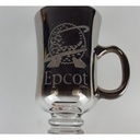 [458133564] Epcot Disney Glastasse Kakaotasse Glas Kakaobecher H 14,6 D 7,4 cm Bild 3