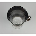 [458133564] Epcot Disney Glastasse Kakaotasse Glas Kakaobecher H 14,6 D 7,4 cm Bild 4