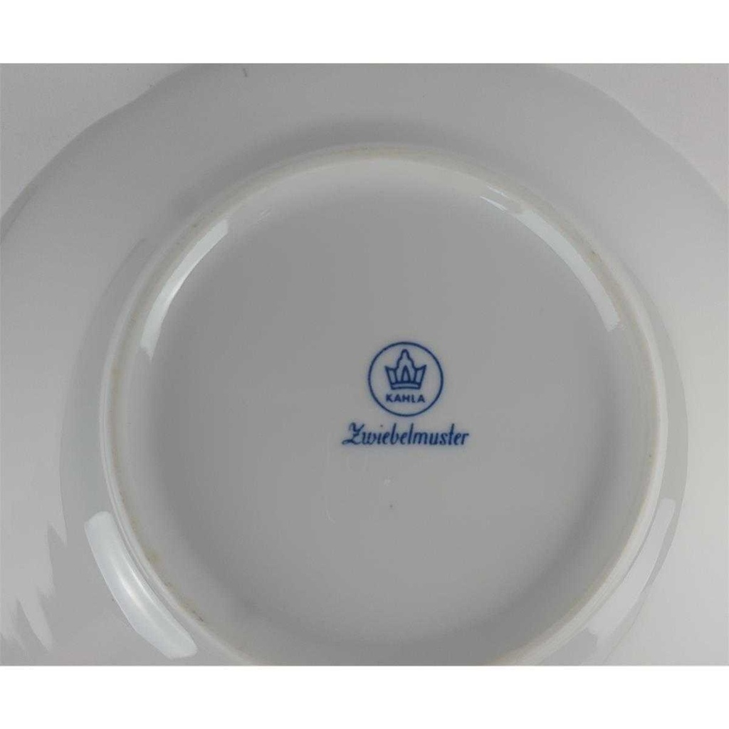 [458133569] Schüssel Servierschüssel 21,5 cm Kahla Zwiebelmuster gebraucht - gut Bild 3
