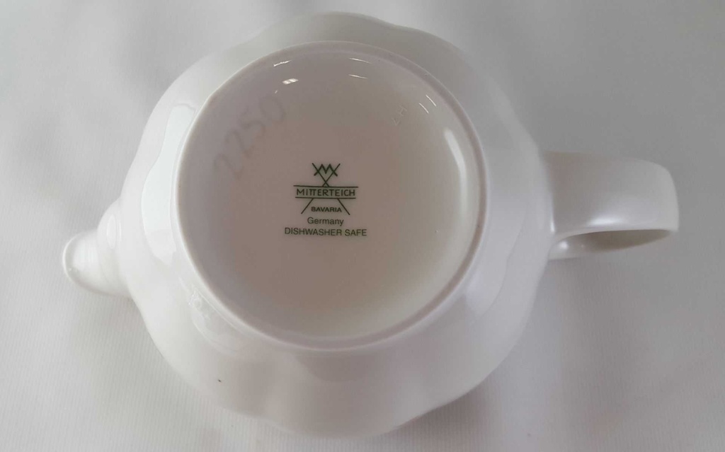 [45813359] Sauciere Mitterteich Form 2250 Stefanie Blümchen Blaurand gebraucht - neuwertig Bild 6
