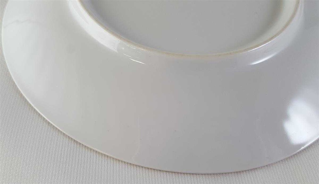 [45813367] Kuchenteller Dessertteller Frühstücksteller Goldrand Golddekor 19,1 cm Gareis Form 640 Rillenrelief Bild 4