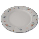 [45813368] Kuchenteller Dessertteller Frühstücksteller 19,6 cm Mitterteich Form 2250 Stefanie Blümchen Blaurand gebraucht - neuwertig Bild 2
