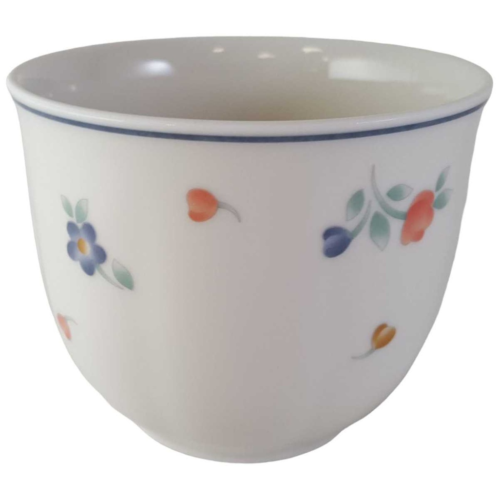 [45813369] Kaffeetasse Tasse Mitterteich Form 2250 Stefanie Blümchen Blaurand gebraucht - neuwertig Bild 2