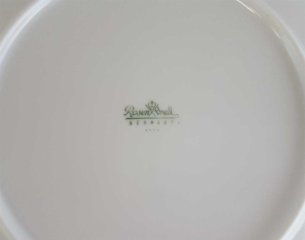 [4581337] Kuchenteller 19 cm Rosenthal Lotus Goldsilhouette Björn Wiinblad gebraucht - gut Bild 3