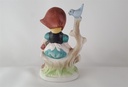 [45813384] Porzellan Figur Mädchen sitzend H 12,7 cm Bild 3