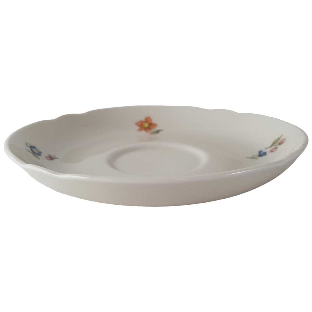 [45813394] Untertasse für Kaffee 14,4 cm Seltmann Weiden Marie Luise Streublume gebraucht - neuwertig Bild 2