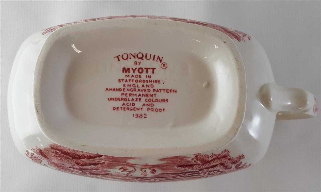 [45813405] Sauciere Myott Tonquin Rot gebraucht - sehr gut Bild 6