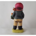 [45813419] Porzellan Figur Junge mit Weihnachtsdeko H 12,5 cm Bild 3