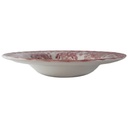 [45813421] Suppenteller 22,2 cm Myott Tonquin Rot gebraucht - sehr gut Bild 2