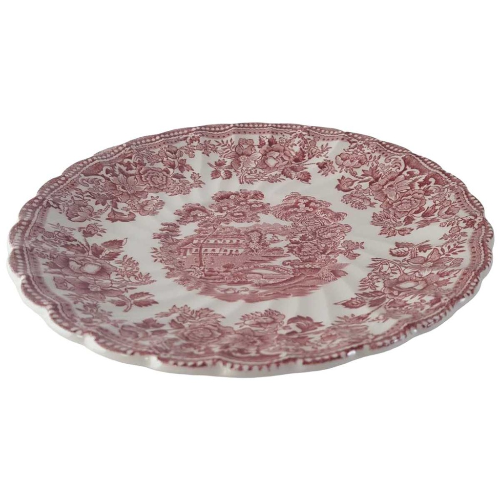 [45813424] Untertasse für Suppe 16,8 cm Myott Tonquin Rot gebraucht - sehr gut Bild 2