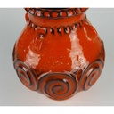 [458134272] Blumenvase 20 cm Jasba Keramik Orange gebraucht - gut Bild 3