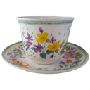 [45813434] Jumbotasse mit Untertasse Roy Kirkham Hedgerow England gebraucht - sehr gut Bild 2