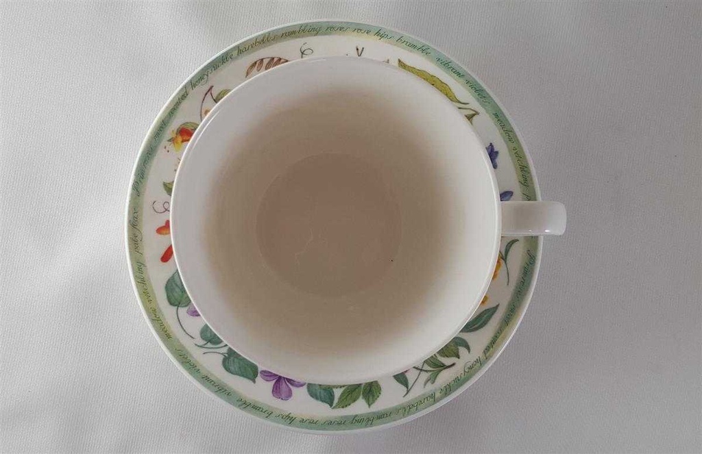 [45813434] Jumbotasse mit Untertasse Roy Kirkham Hedgerow England gebraucht - sehr gut Bild 4