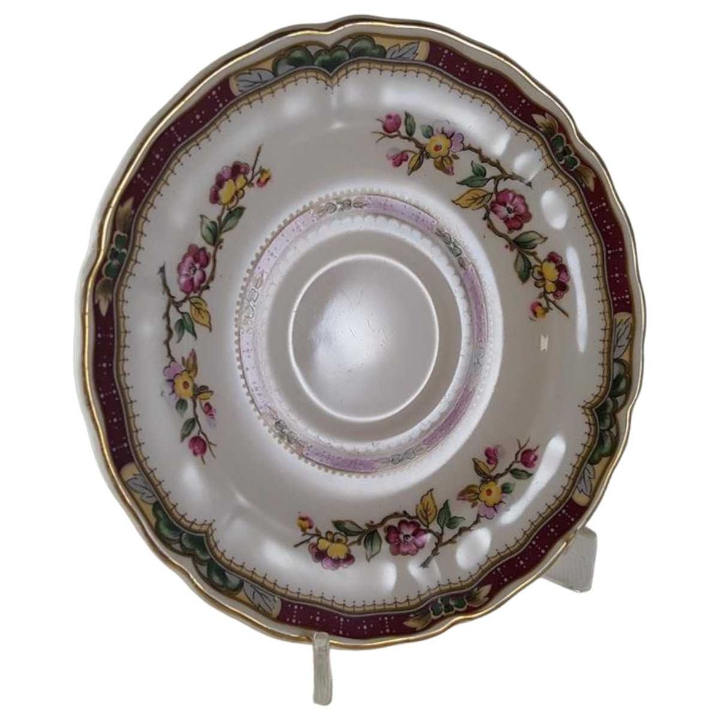 [45813445] Untertasse für Kaffee 15 cm Grindley Royal Petal Marlborough gebraucht - gut Bild 2