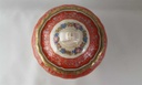 [45813448] Bonboniere Goldrand Rosenthal Chippendale bunte Blumen rot mit Dekor 2639 gebraucht - gut Bild 4