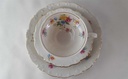 [45813451] Teetasse Tasse Teegedeck Goldrand 3tlg Schirnding Bavaria bunte Blumen gebraucht - akzeptabel Bild 3