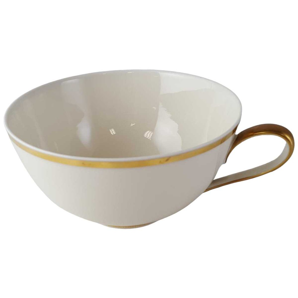 [45813482] Teetasse Tasse Goldrand Tirschenreuth 3 mm Elfenbein Bild 2