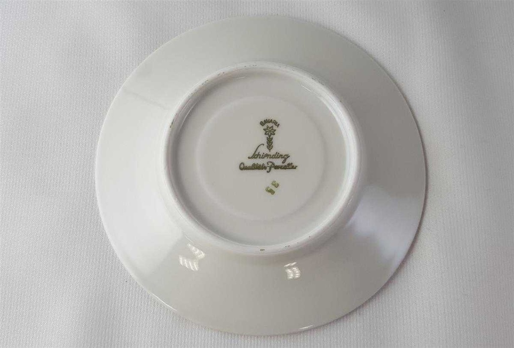 [45813484] Sammeltasse Tasse Espressotasse Goldrand Golddekor Schirnding Bavaria gebraucht - gut Bild 4