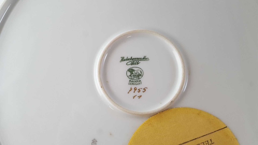 [45813493] Wandteller Sammelteller Goldrand Hutschenreuther Selb gebraucht - gut Bild 6