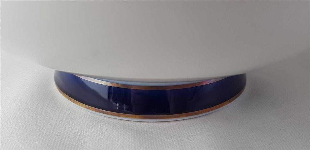 [45813497] Suppenterrine Suppenschüssel Goldrand 2 L Schumann Arzberg Form 1700 Echt Cobalt mit Bild 3