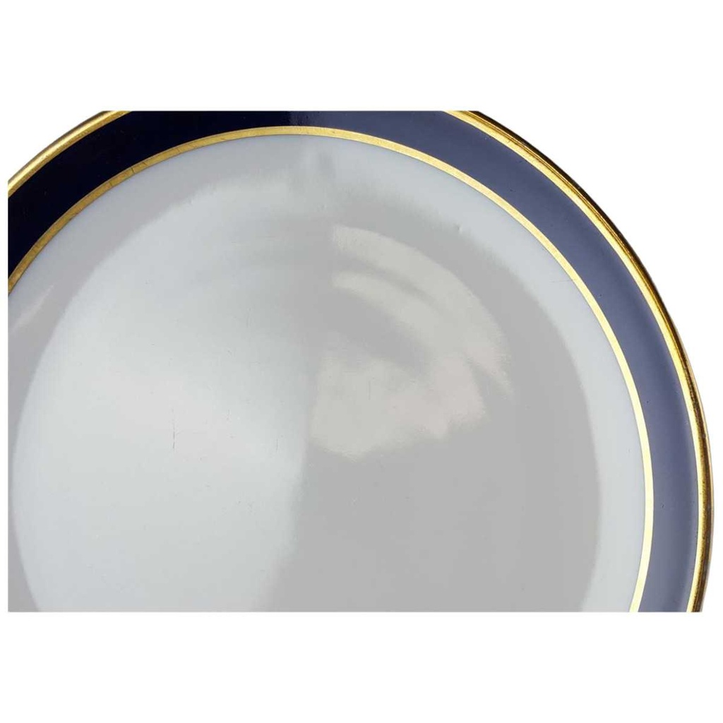 [45813500] Kuchenteller Dessertteller Frühstücksteller Goldrand 18,8 cm Schumann Arzberg Form 1700 Echt Cobalt mit Bild 2