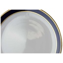 [45813500] Kuchenteller Dessertteller Frühstücksteller Goldrand 18,8 cm Schumann Arzberg Form 1700 Echt Cobalt mit Bild 2