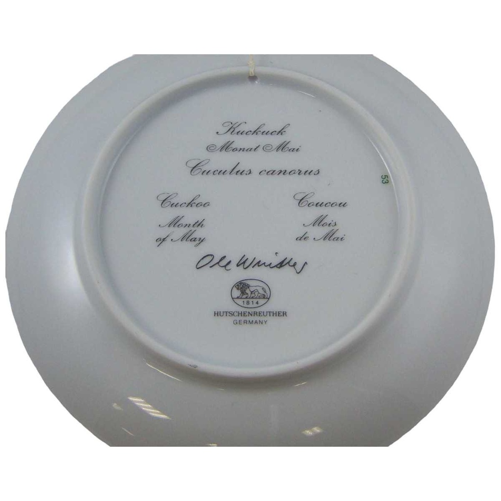 [45813507] Wandteller Hutschenreuther Ole Winther Monatsteller Mai Bild 2