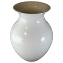 [45813522] Vase 21 cm Seltmann Weiden Weiß gebraucht - sehr gut Bild 2