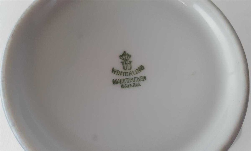 [45813524] Zuckerdose Winterling Marktleuthen Grauer Rand gebraucht - sehr gut Bild 4