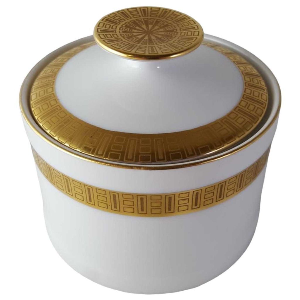 [45813527] Zuckerdose Goldrand Golddekor Eschenbach Alte Formen W5945 gebraucht - sehr gut Bild 2