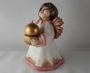 [45813530] Kerzenhalter Figur Skulptur Figuren Thun Bozener Bozner Engel Weiß gebraucht - sehr gut Bild 4