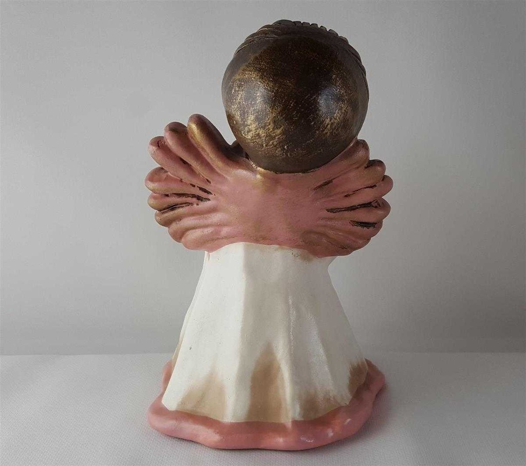 [45813530] Kerzenhalter Figur Skulptur Figuren Thun Bozener Bozner Engel Weiß gebraucht - sehr gut Bild 5