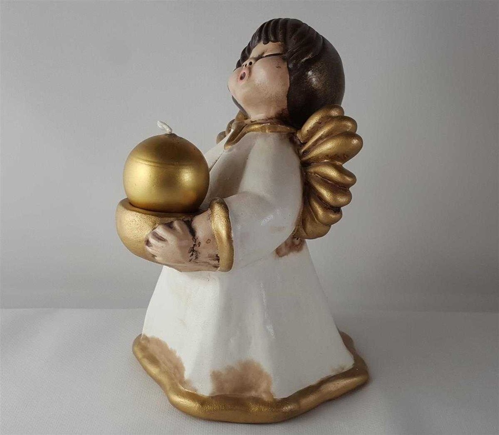 [45813531] Kerzenhalter Figur Skulptur Thun Bozener Bozner Engel Weiß gebraucht - sehr gut Bild 4