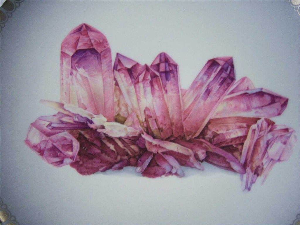 [45813534] Sammelteller Fürstenberg Amethyst Sonstige gebraucht - sehr gut Bild 3